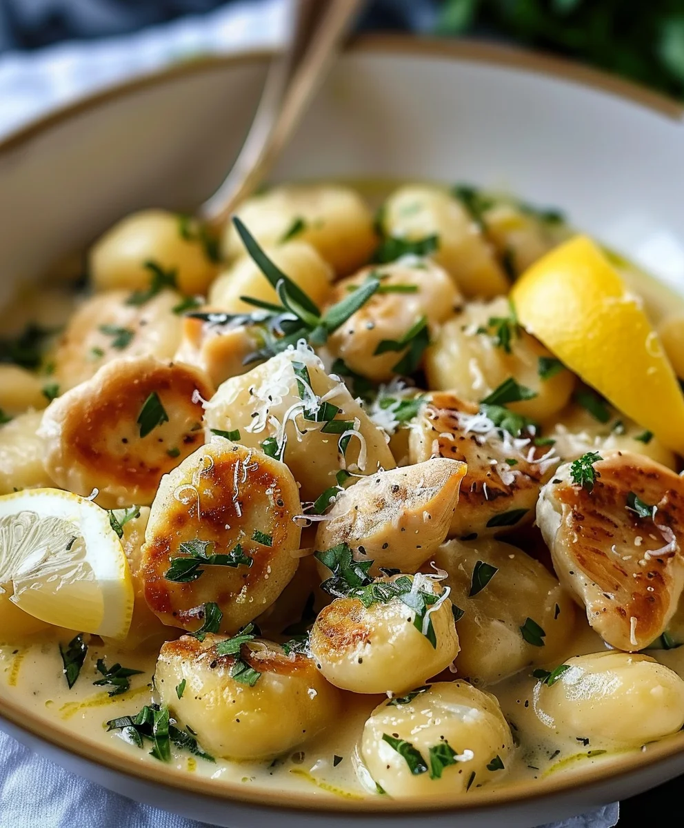 Zitronenhähnchen Gnocchi: Dein einfaches & köstliches Rezept!