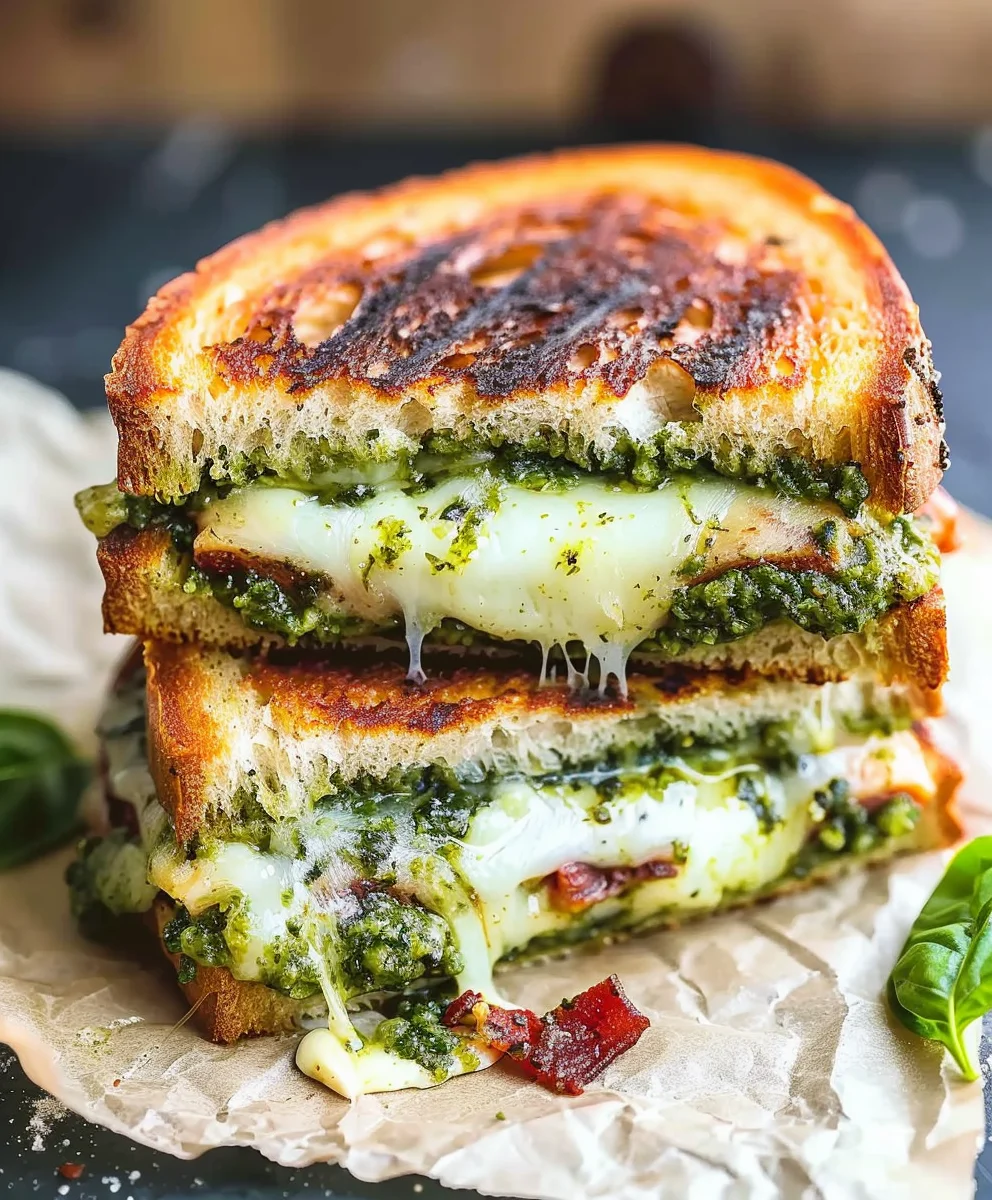 Sauerteig Pesto Grilled Cheese – Dein Lieblingsrezept!
