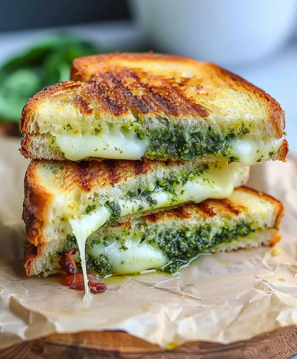 Sauerteig Pesto Grilled Cheese – Dein Lieblingsrezept!