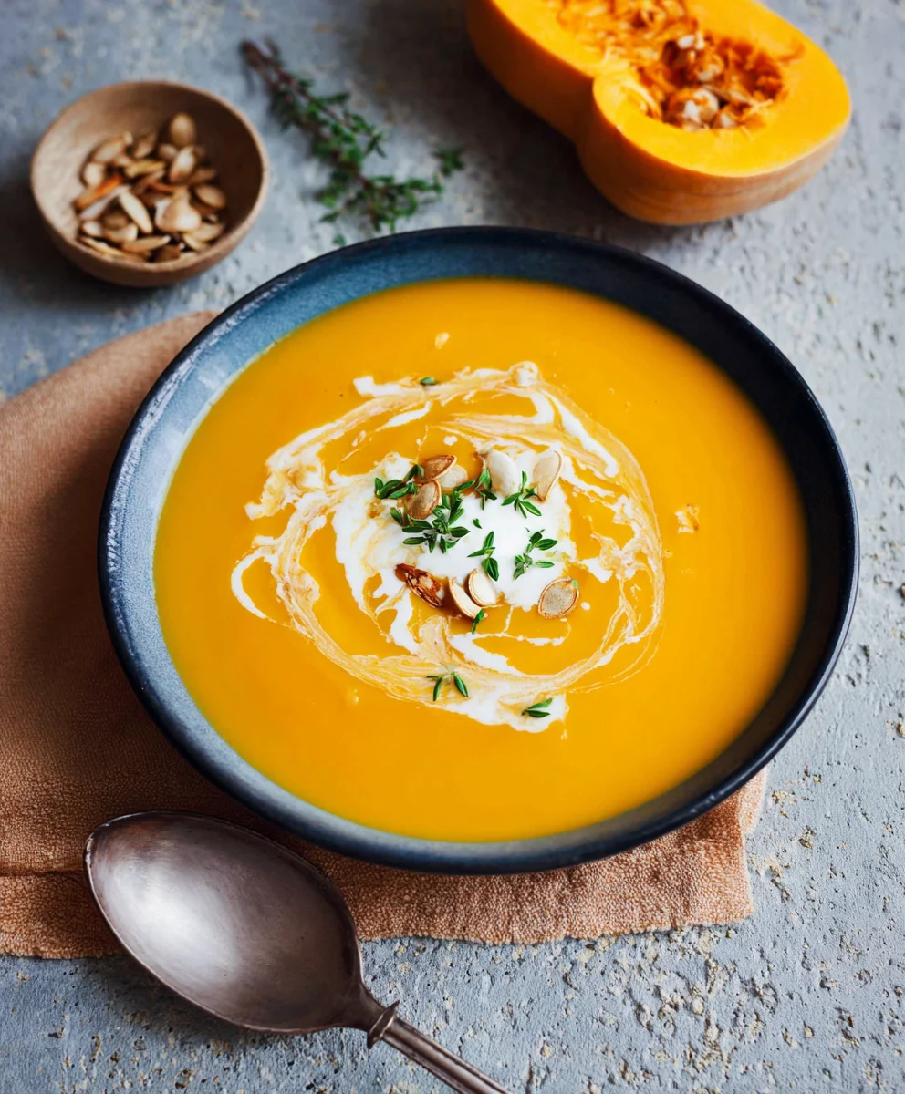 Butternut Kürbis Suppe: Cremig, Würzig & Einfach Lecker!