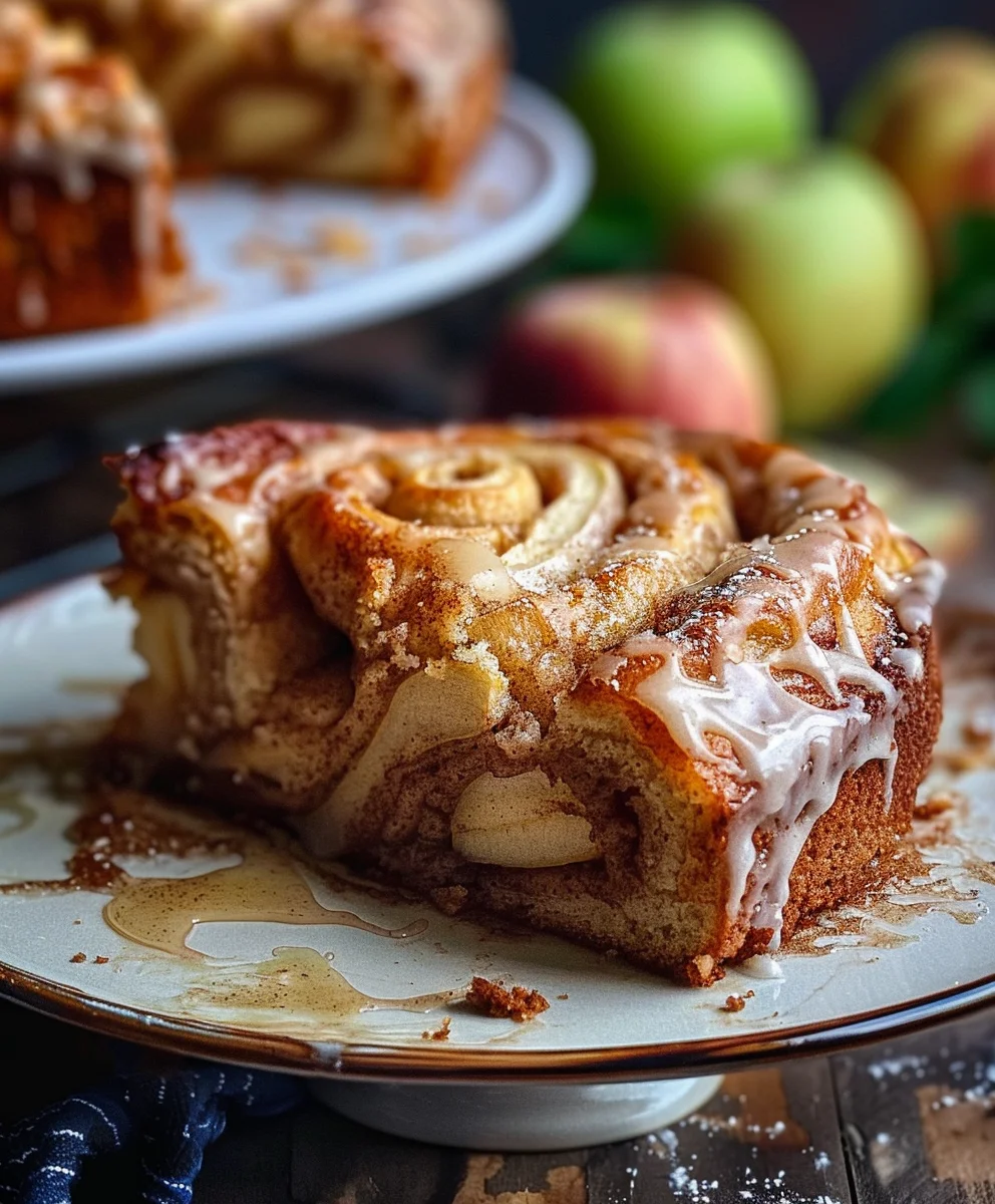 Zimtschnecken Apfelkuchen Ein Fantastischer Genuss
