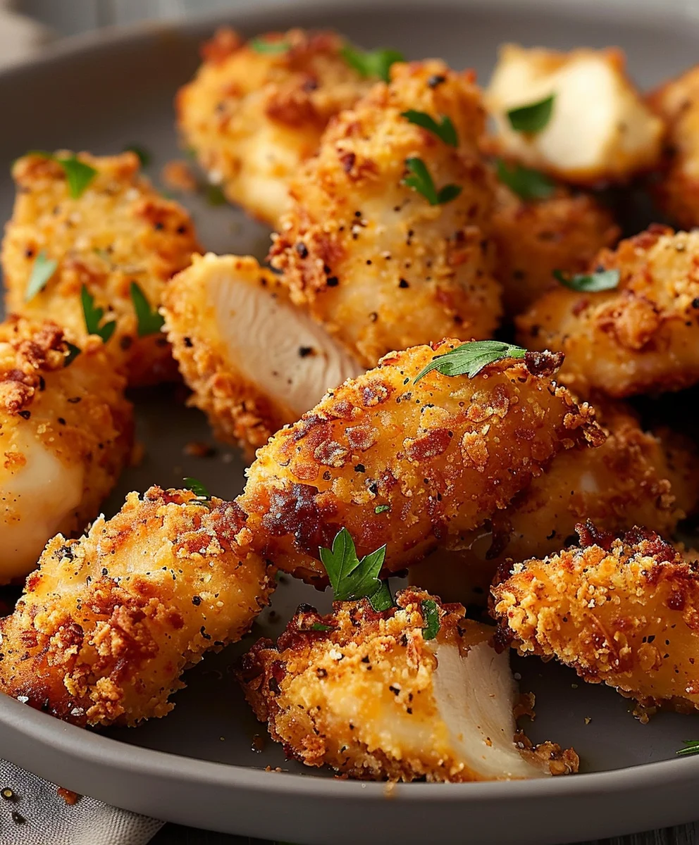 Air Fryer Ranch Hähnchen-Bites