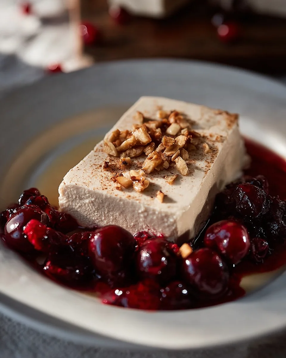 Cremiges Zimtparfait Rezept: Mandeln & Kirschextrakt Traum