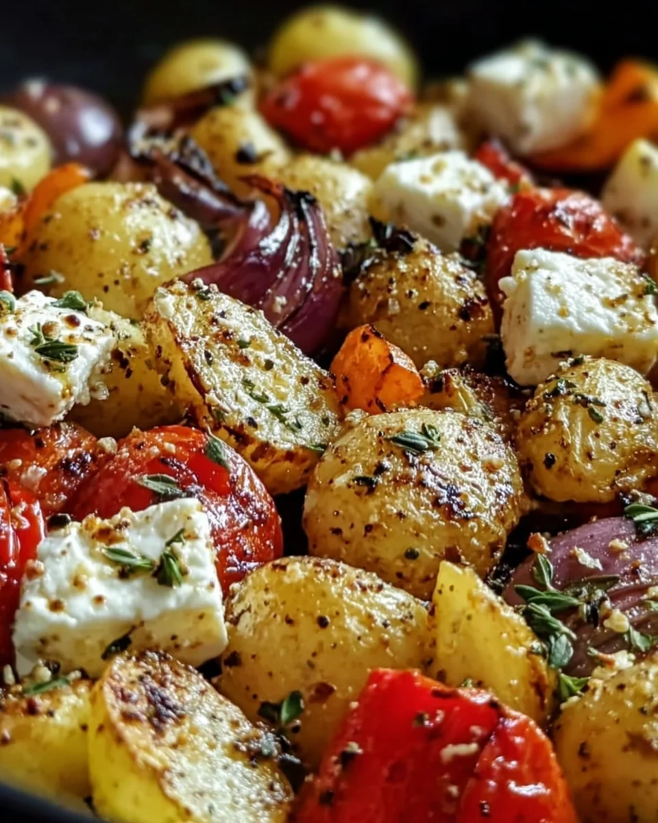 Knusprige Feta Kartoffeln Ofengemüse: Dein einfaches Traumrezept!