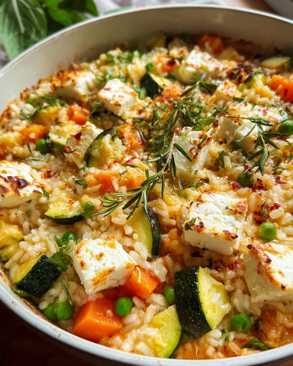 Ofenreis mit Feta & Gemüse: Lecker, einfach & gesund!