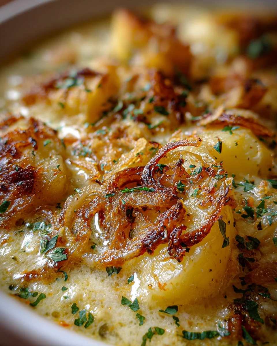 Zwiebel Kartoffelsuppe Rezept: So gelingt sie perfekt!