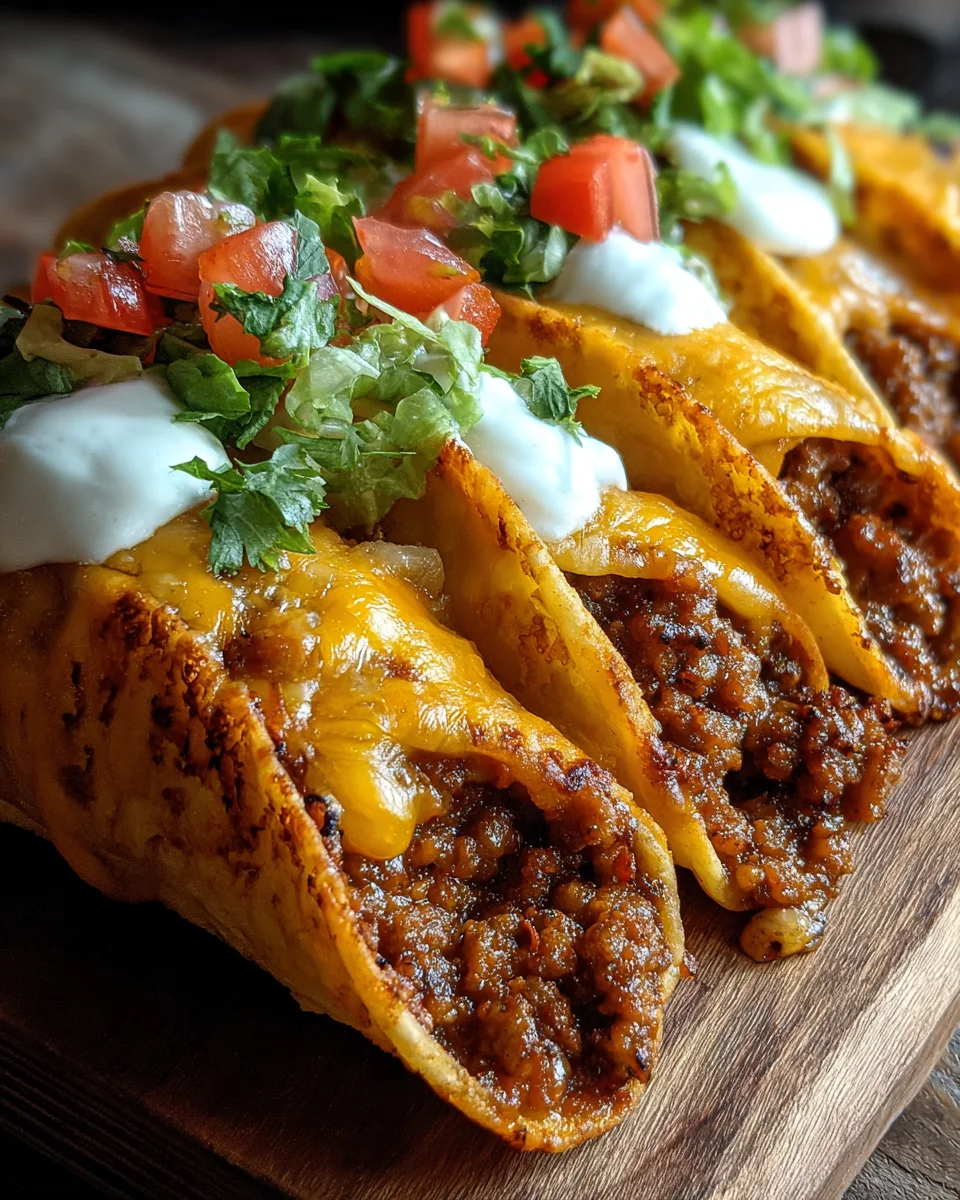 Kaesige Taco Sticks Rezept: Der perfekte, knusprige Snack!