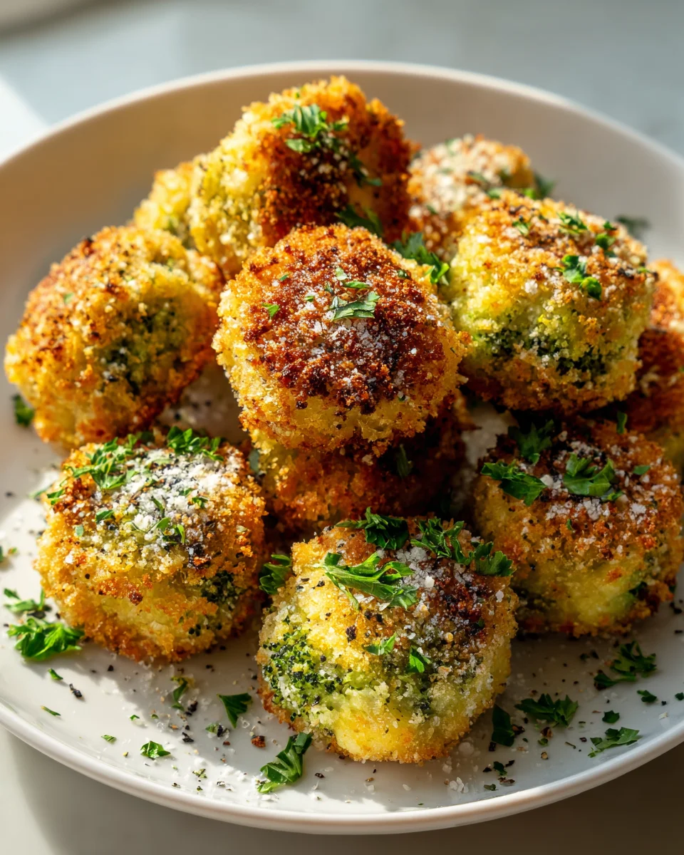 Perfekt knusprige Brokkoli Käse Nuggets: Schnell & Gesund