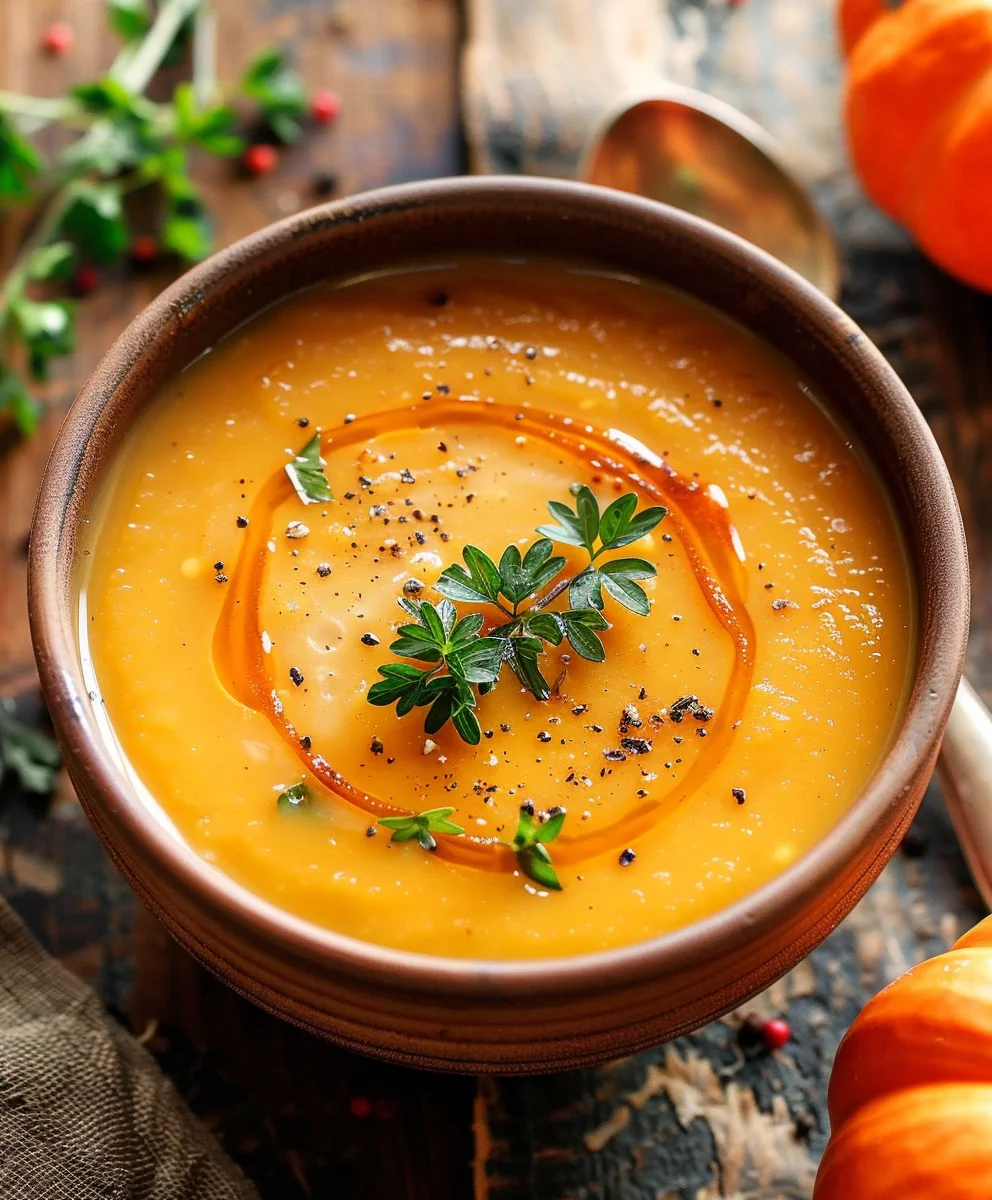 Omas Kürbissuppe: Dein cremiges Herbstglück – Schnell & lecker!