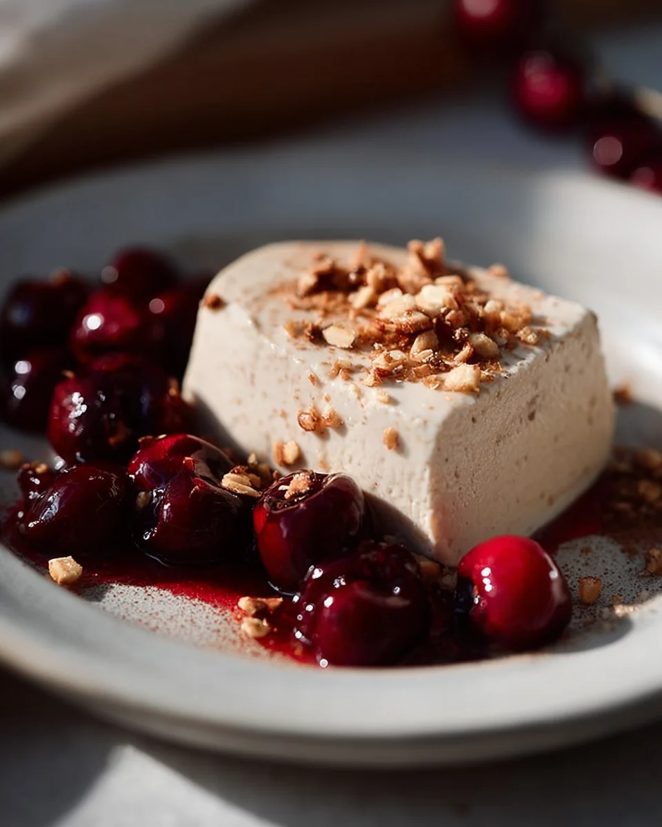 Cremiges Zimtparfait Rezept: Mandeln & Kirschextrakt Traum