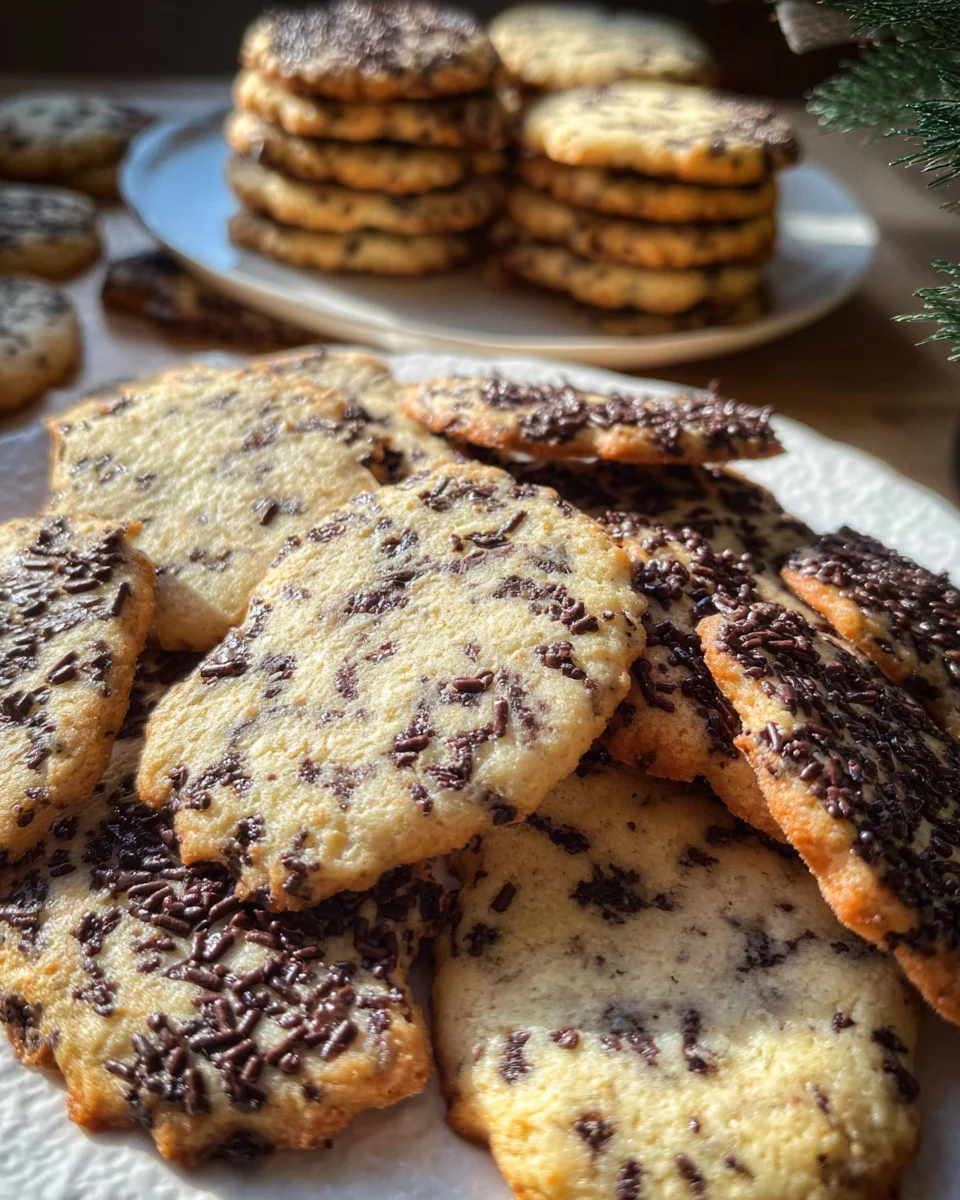 Stracciatella Plätzchen mit Schokolade: Lecker & einfach backen