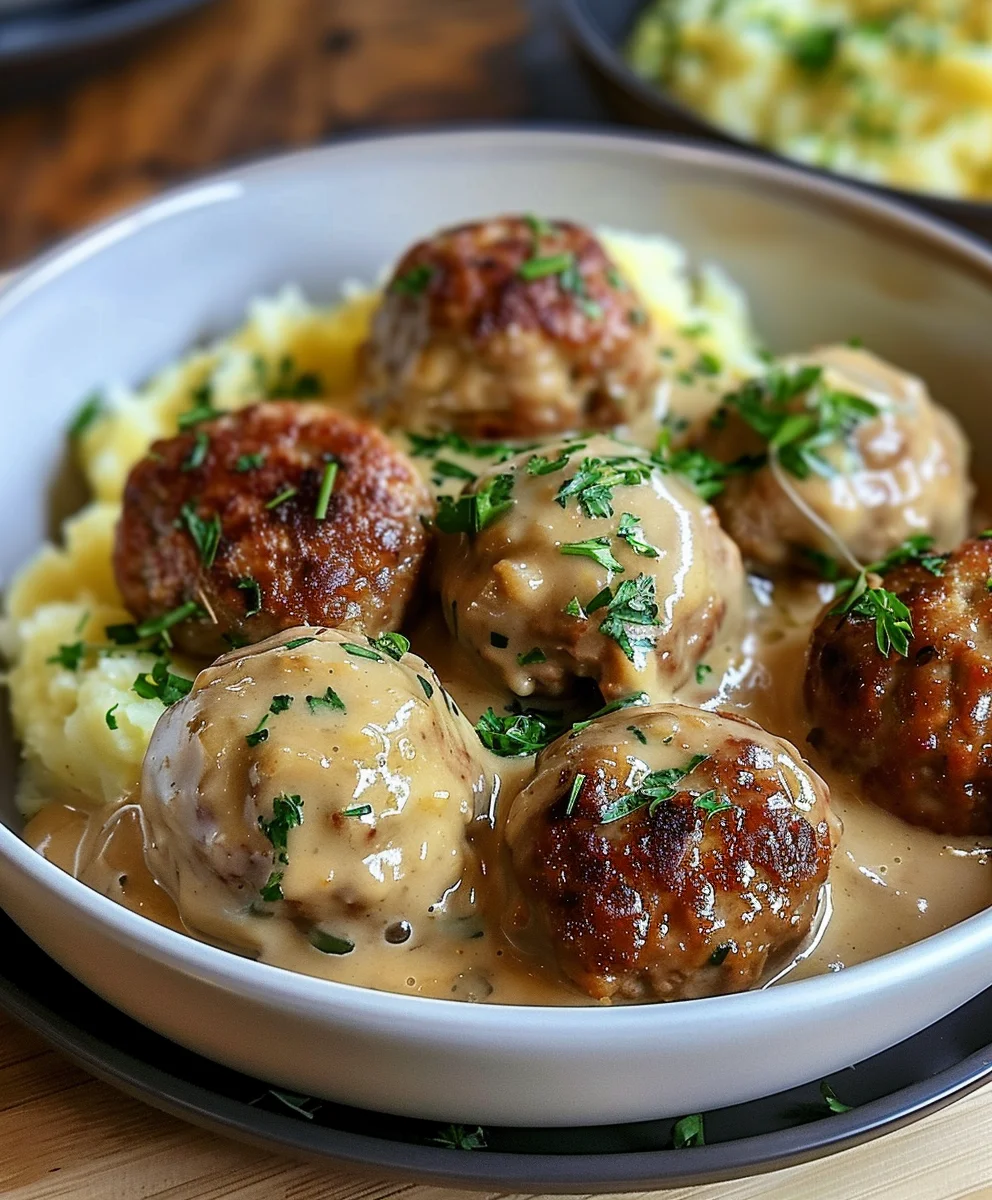 Cremige Hackbällchen mit Püree: Dein schnelles Lieblingsgericht