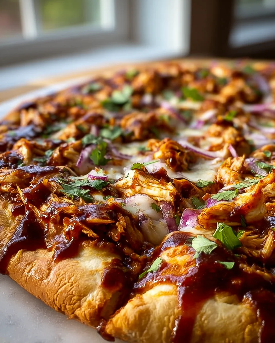 BBQ Chicken Pizza Rezept: Lecker & einfach selbstgemacht