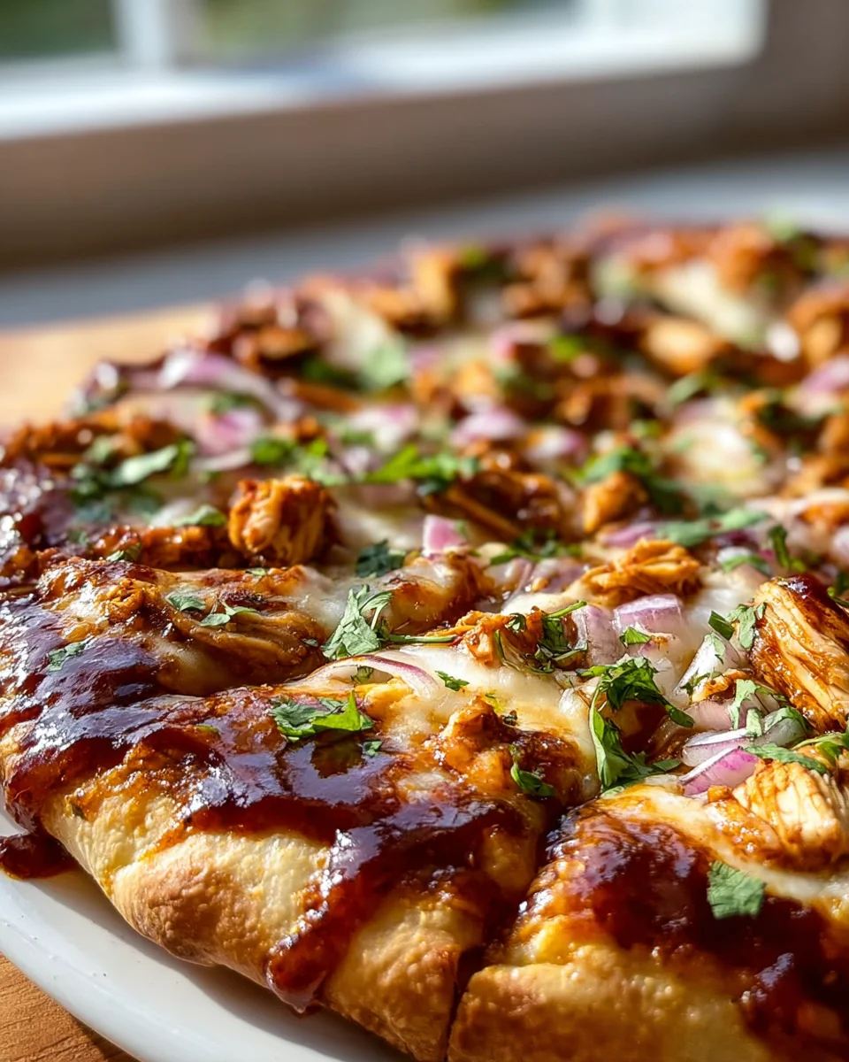 BBQ Chicken Pizza Rezept: Lecker & einfach selbstgemacht