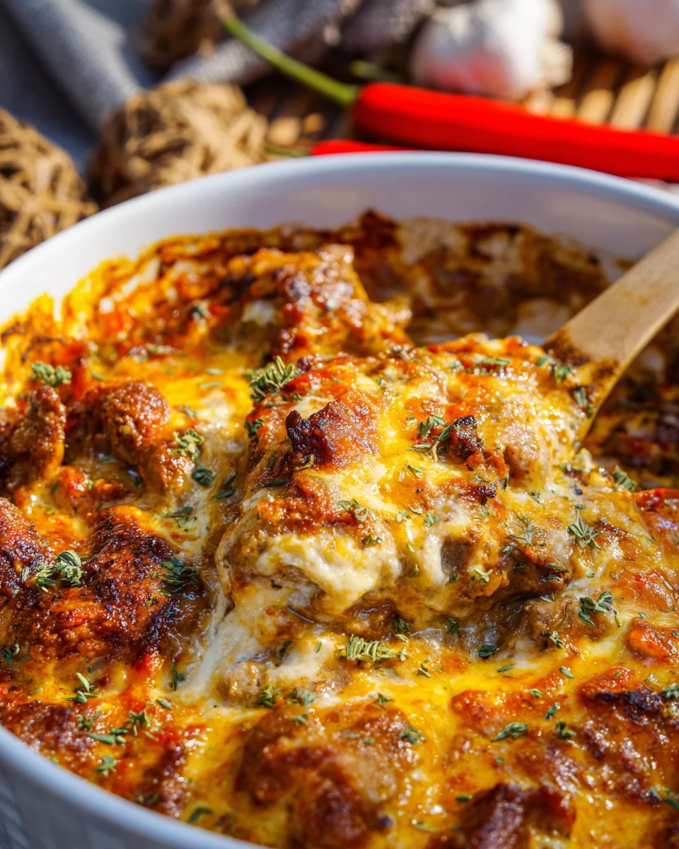 Gyrosauflauf Rezept: Dein saftiges, würziges Ofenglück!