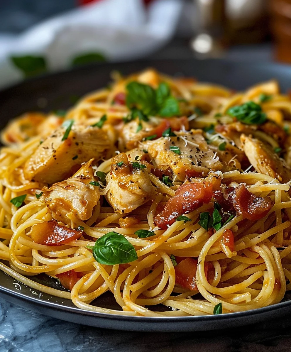 Cremige Monterey Chicken Spaghetti: Dein neues Lieblingsrezept!