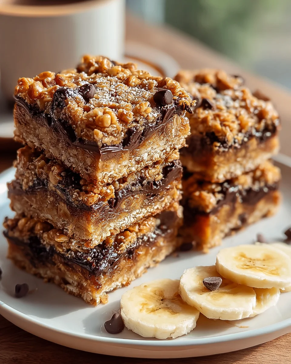 Nussige Bananen Hafer Riegel: Gesunde Energie für jeden Tag