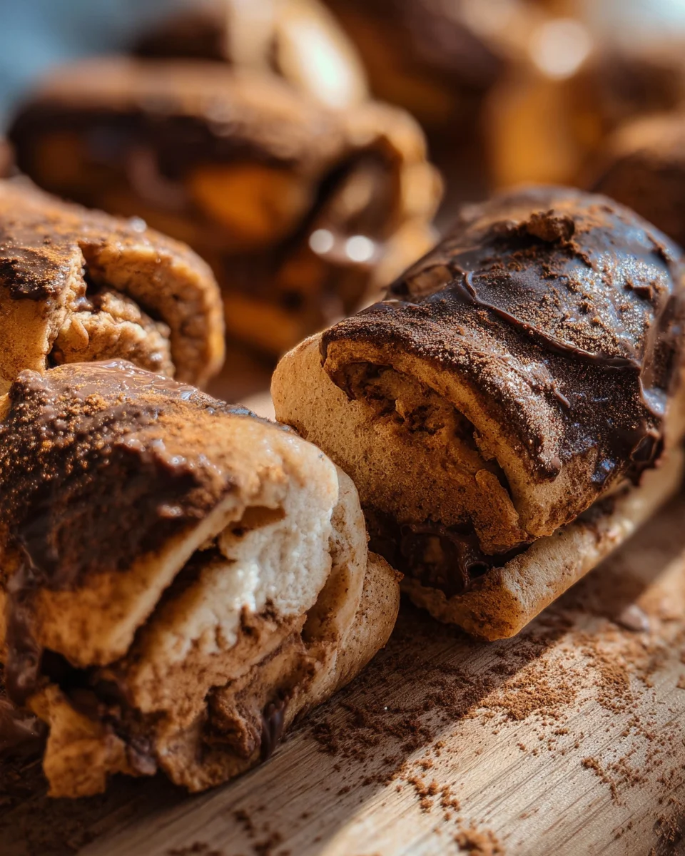 Unwiderstehliche Weiche Schoko Spekulatius Brötchen