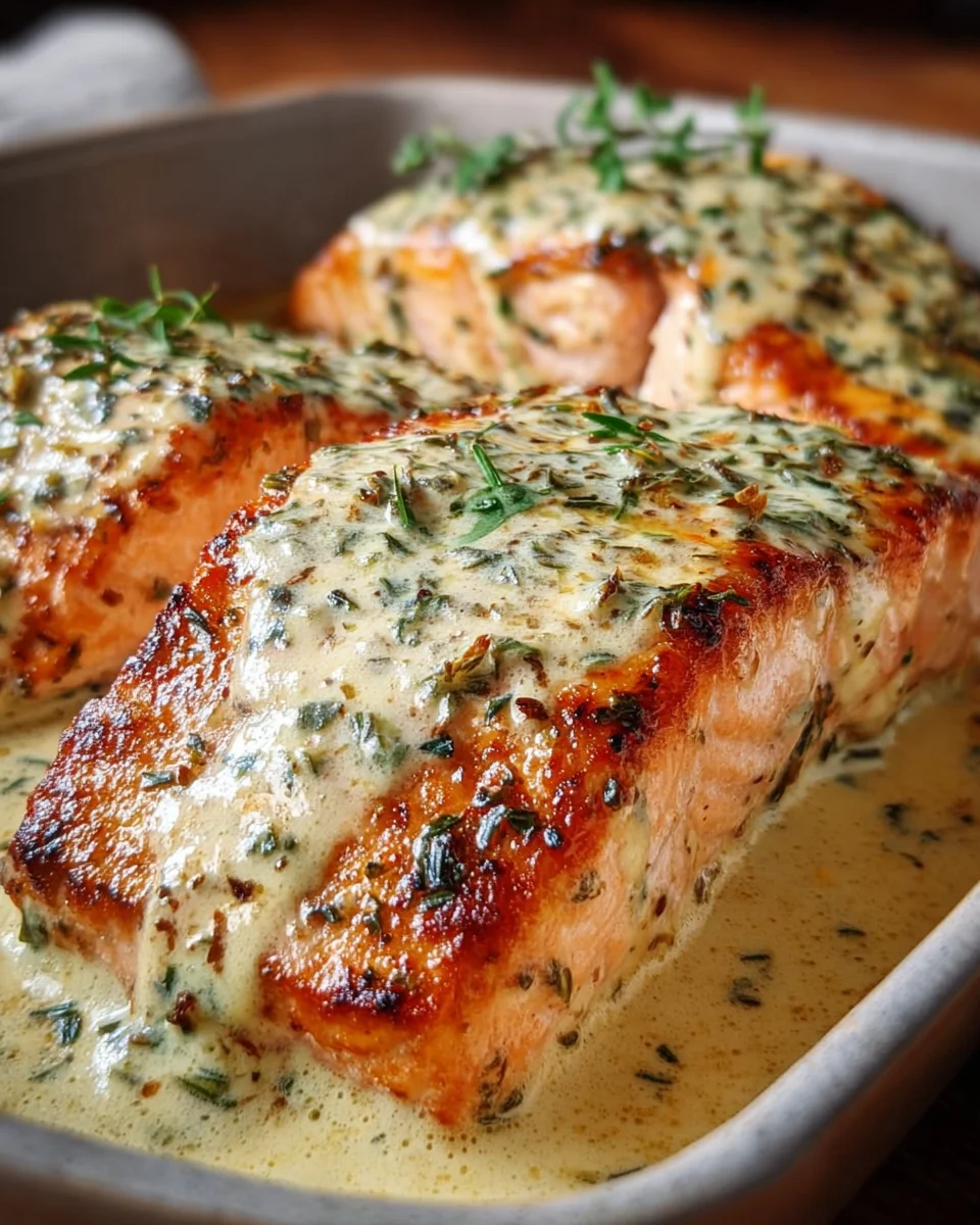 Cremiges Lachsfilet aus dem Ofen: Saftig & einfach!