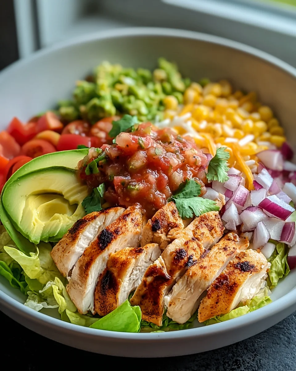 Aromatische Hähnchen Burrito Bowl: Einfach & Kalorienarm