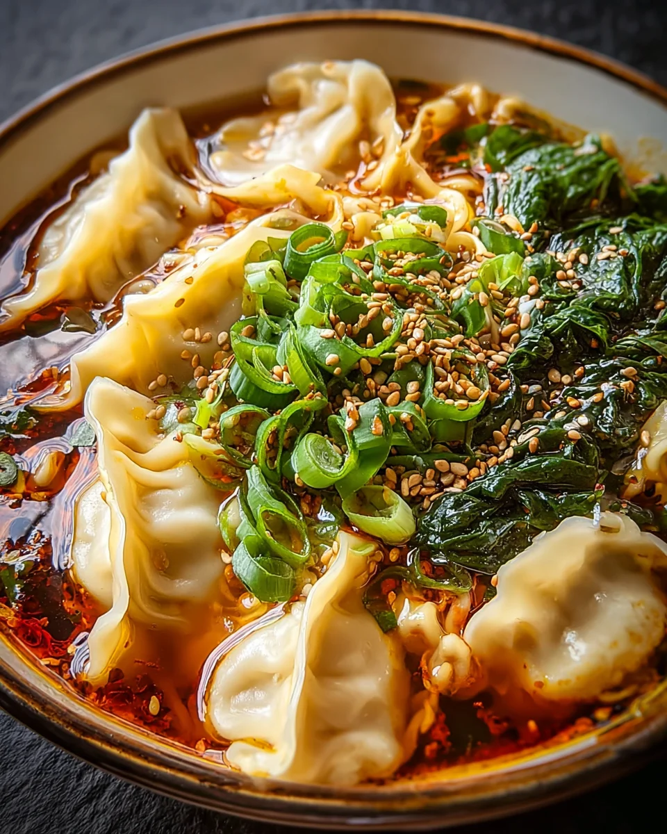 Herzhafte Dumplingramenbowl: Schnell & unwiderstehlich!