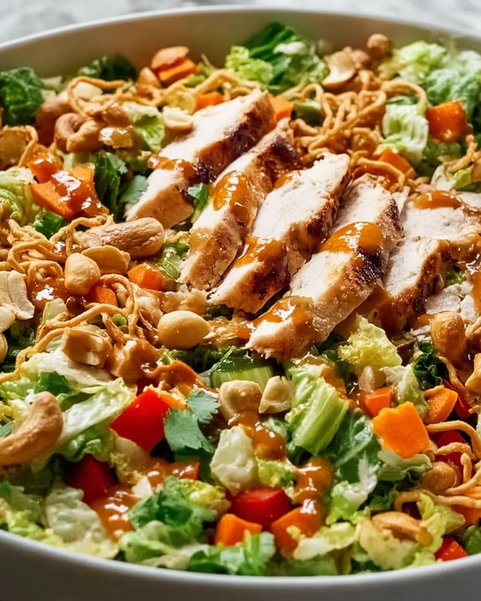 Hähnchen Cashew Crunch Salat: Das ultimative Rezept