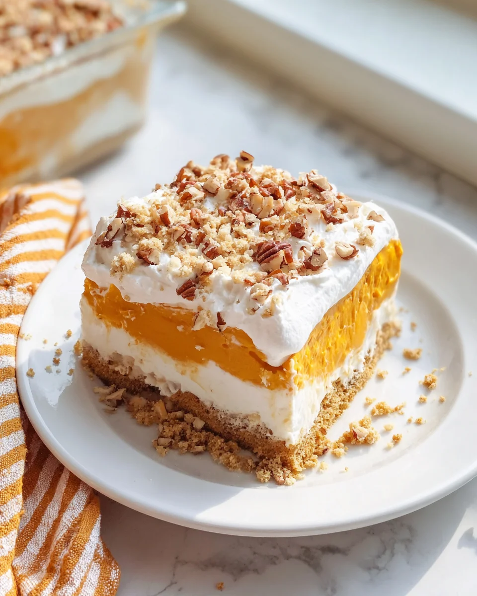 Cremiges Kürbis Lush Dessert: Dein Herbstlicher Traumgenuss!