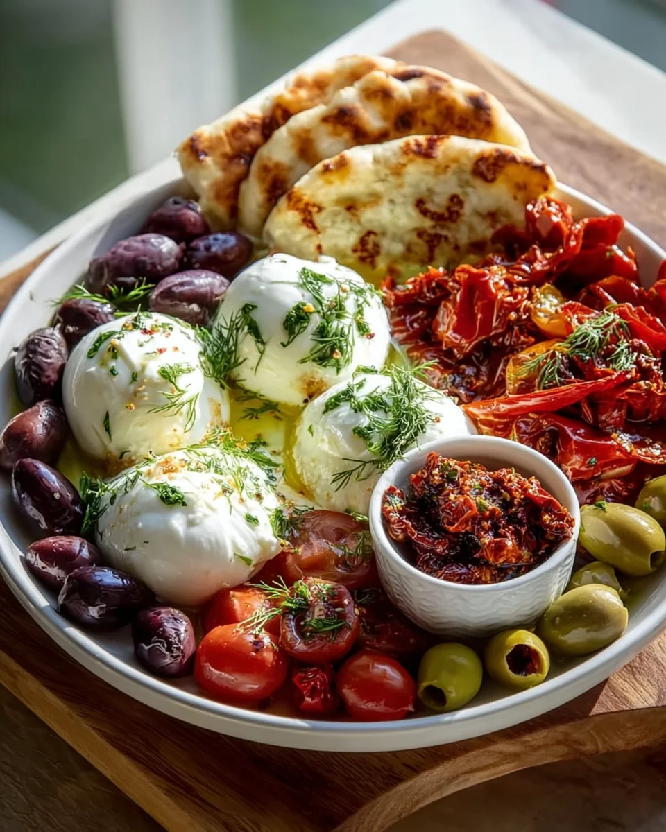 Mediterranean Burrata Board: Sommerlich leicht genießen!