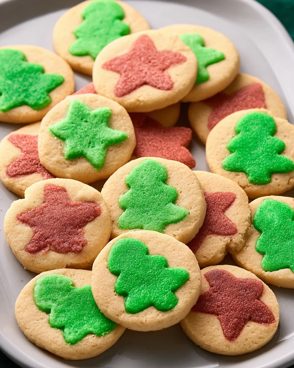 Slice And Bake Weihnachtsplätzchen