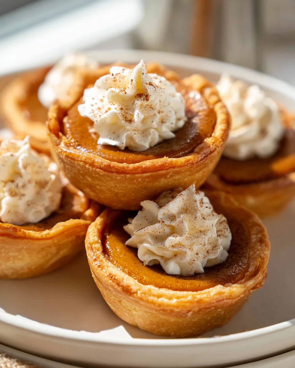 Mini Pumpkin Pies
