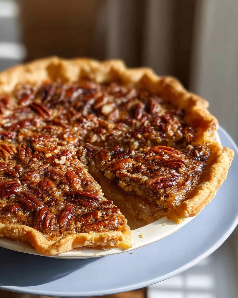 Rich Southern Pecan Pie