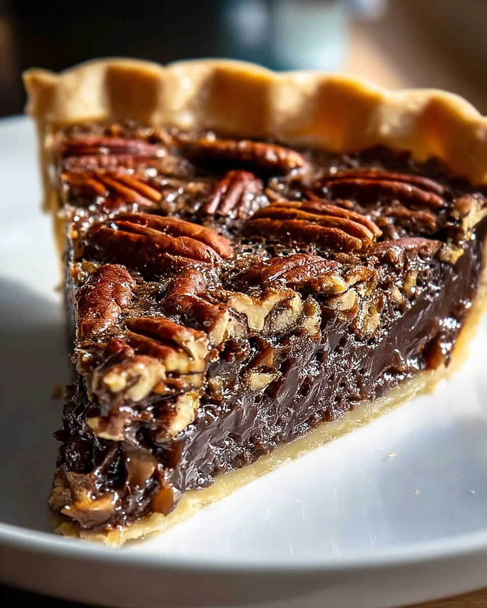 Texas Chocolate Pecan Pie