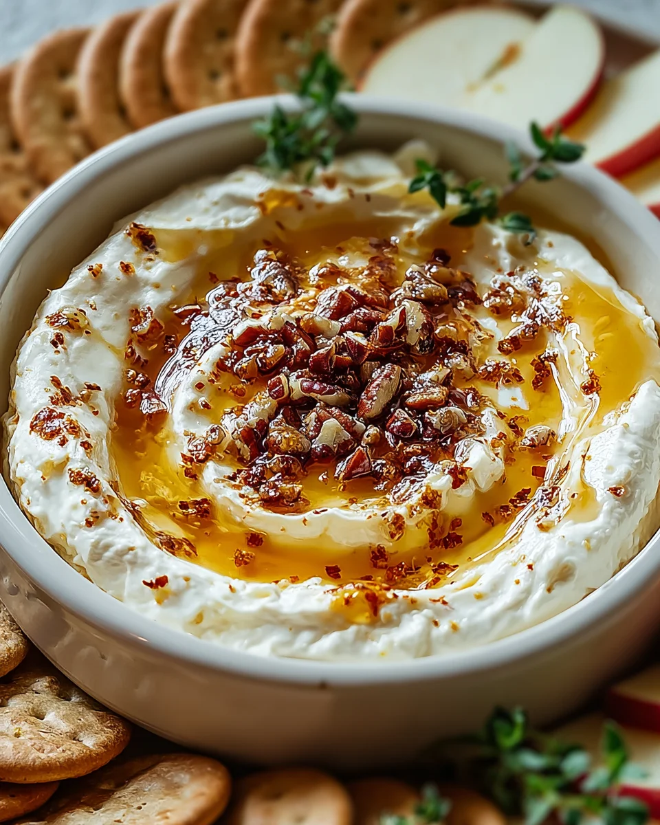 Cremiger Hot Honey Cheese Dip: Schnell & unwiderstehlich!