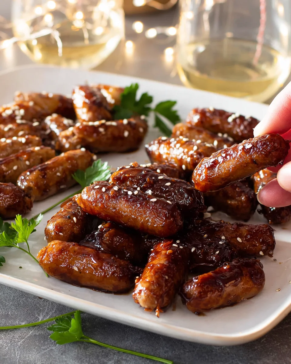 Leckere Party Würstchen mit Rinderfleisch für jeden Anlass