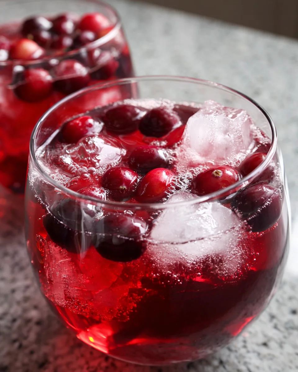 Cranberry Cider Punch Rezept: Fruchtiger Genuss ohne Alkohol