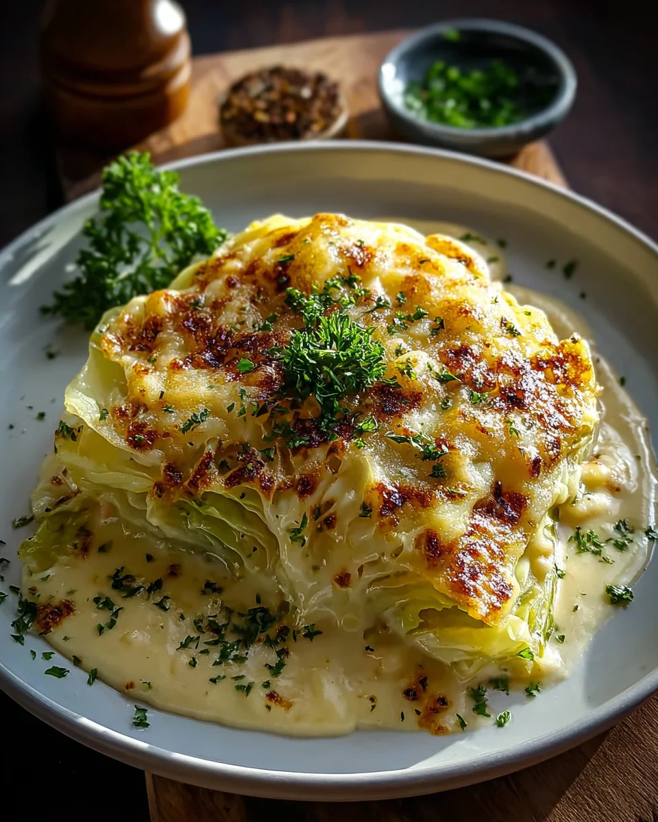 Überbackener Spitzkohl mit cremiger Sauce – Ultimatives Rezept