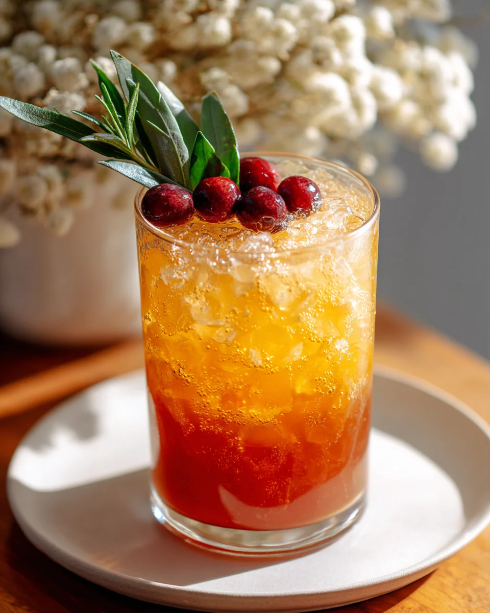 Thanksgiving Mocktail