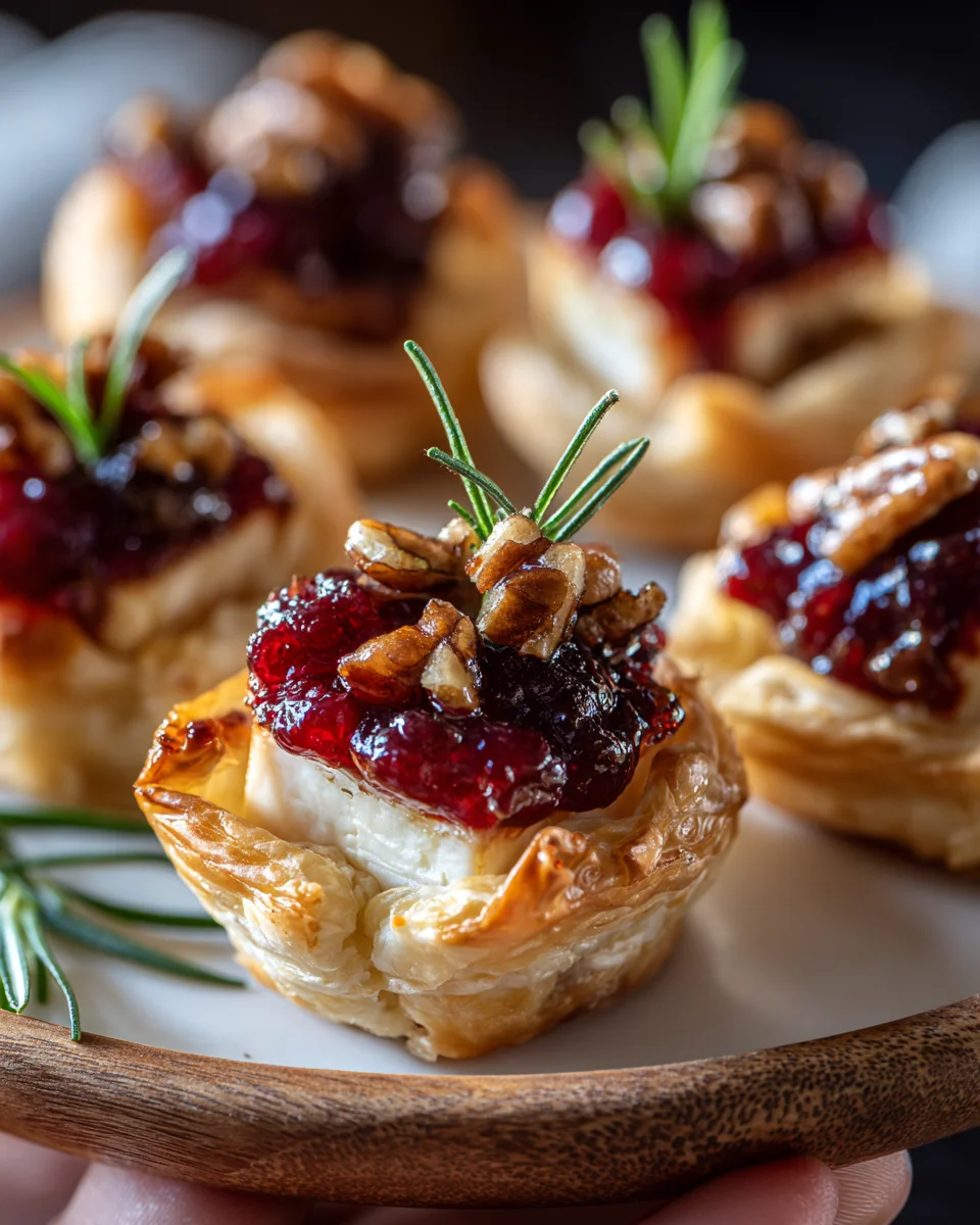 Einfach & unwiderstehlich: Gebackene Cranberry Brie Bites