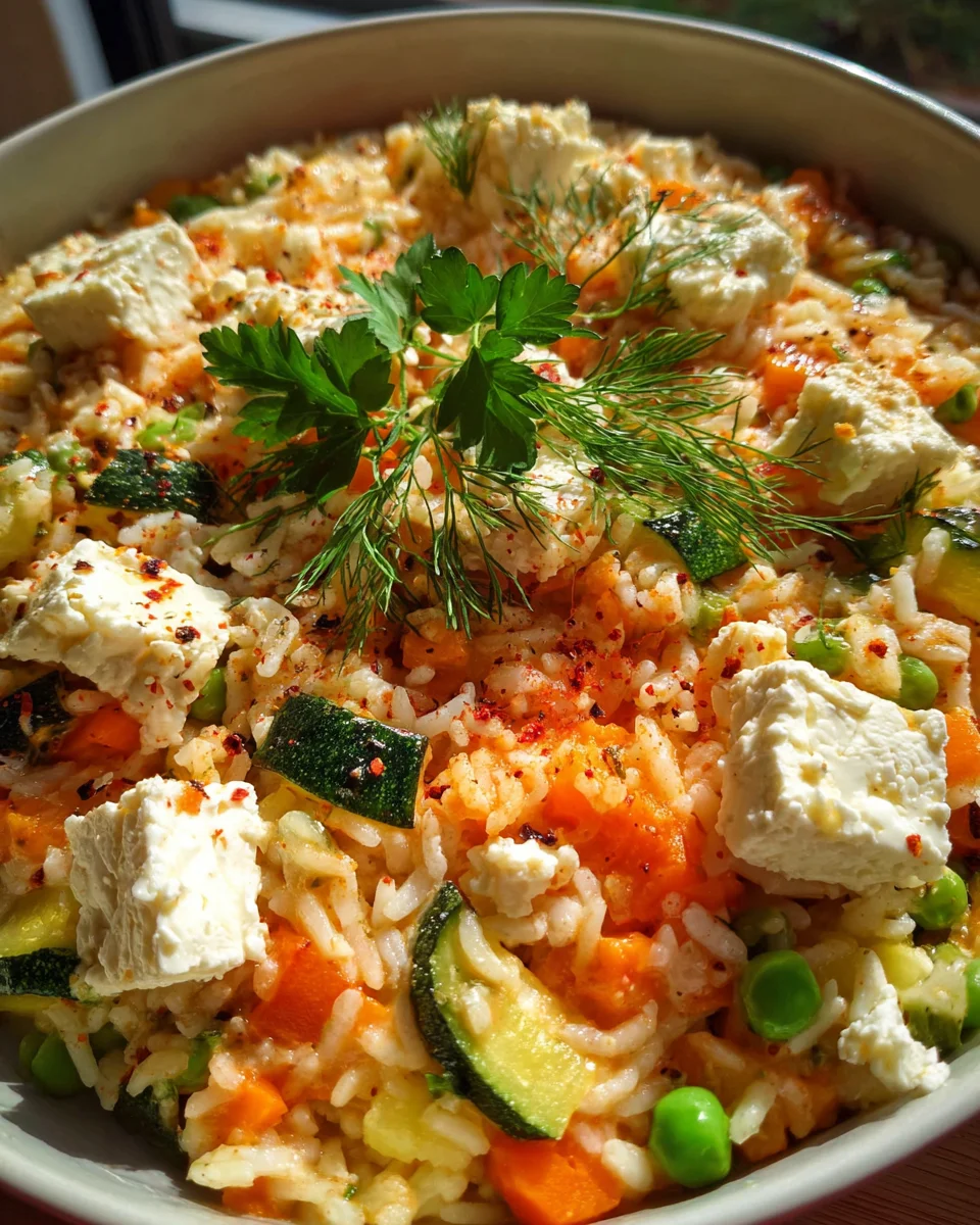 Ofenreis mit Feta und Gemüse – Einfaches Rezept für Genießer