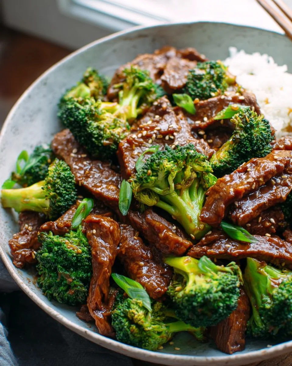 Leckeres Rezept: Chinesisches Rindfleisch mit Brokkoli
