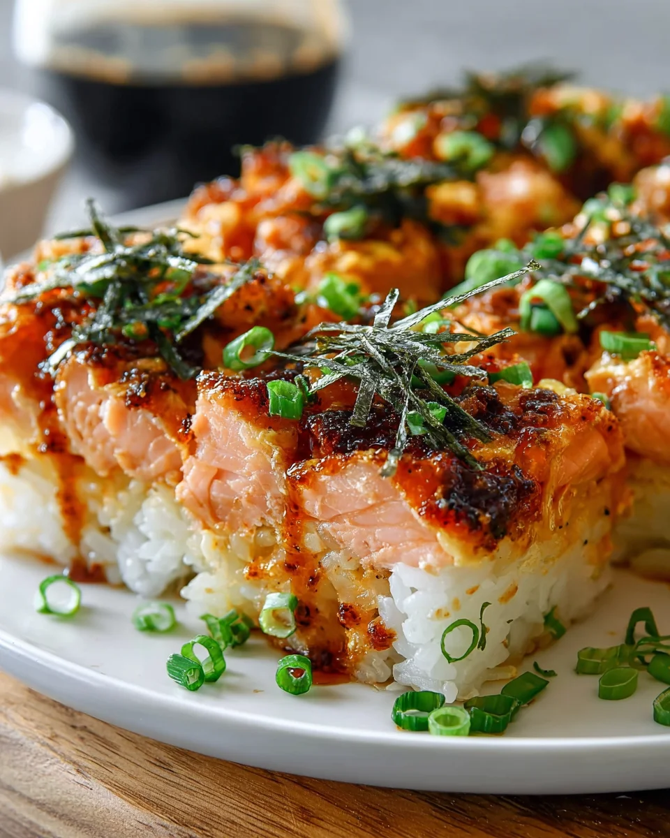 Spicy Salmon Sushi Bake: Leckeres Rezept für Zuhause