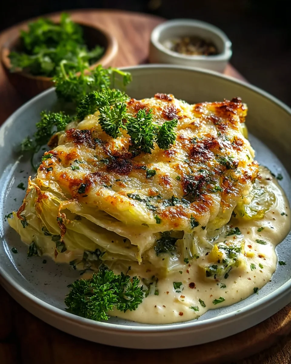 Überbackener Spitzkohl mit cremiger Sauce – Ultimatives Rezept!