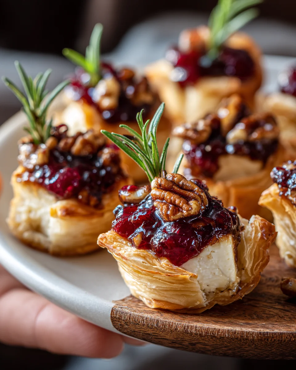 Einfach & unwiderstehlich: Gebackene Cranberry Brie Bites