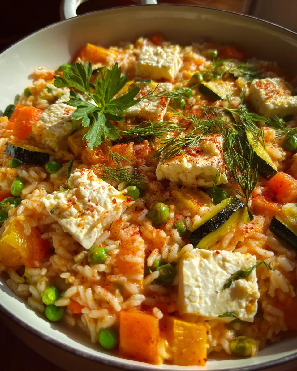 Ofenreis mit Feta und Gemüse – Einfaches Rezept für Genießer