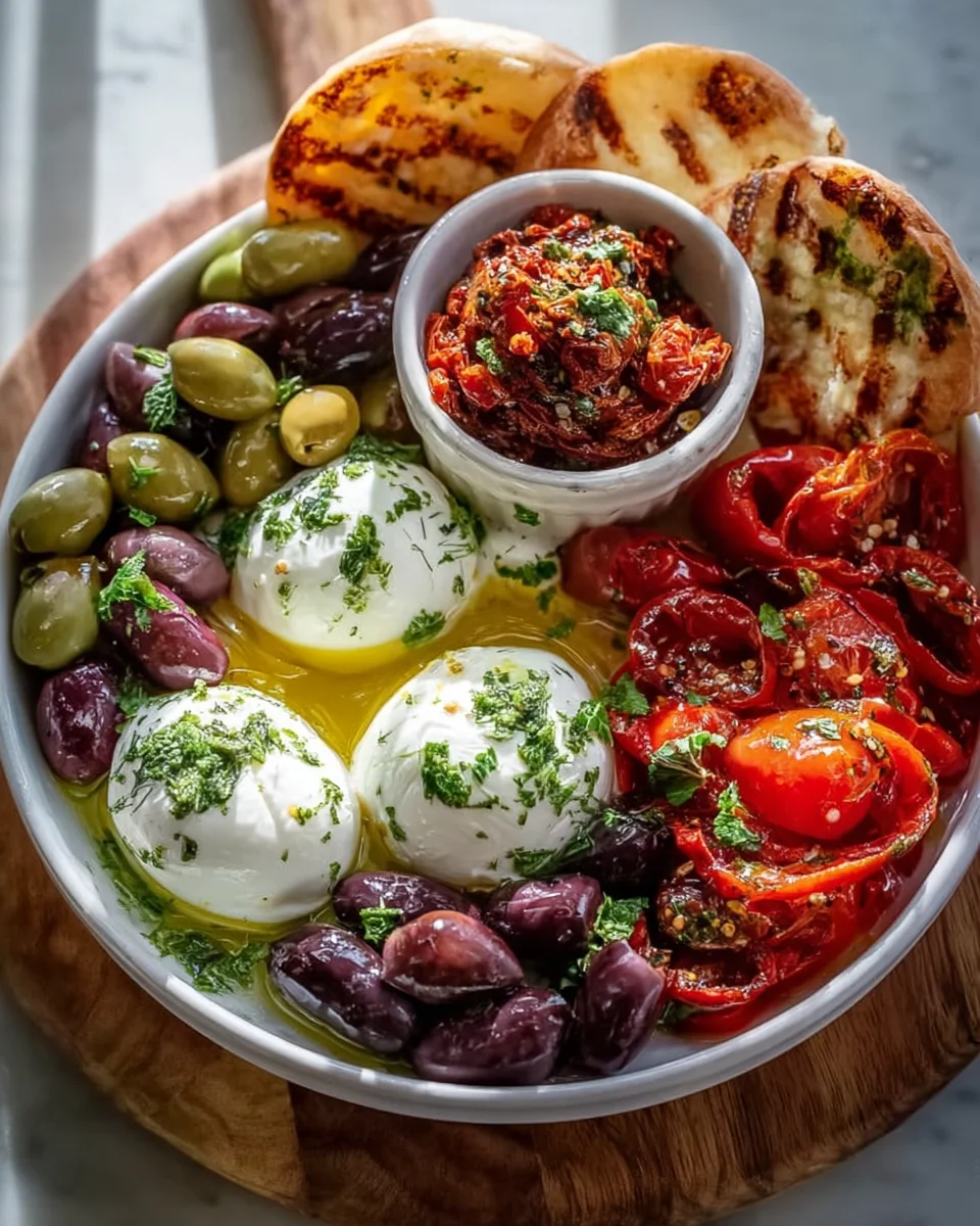 Mediterranean Burrata Board: Sommerlich leicht genießen!