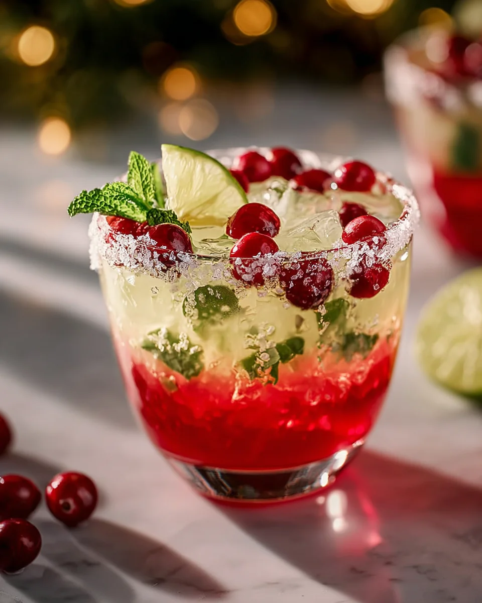 Mistelzweig Margarita: Festliche alkoholfreie Cocktails für Weihnachten