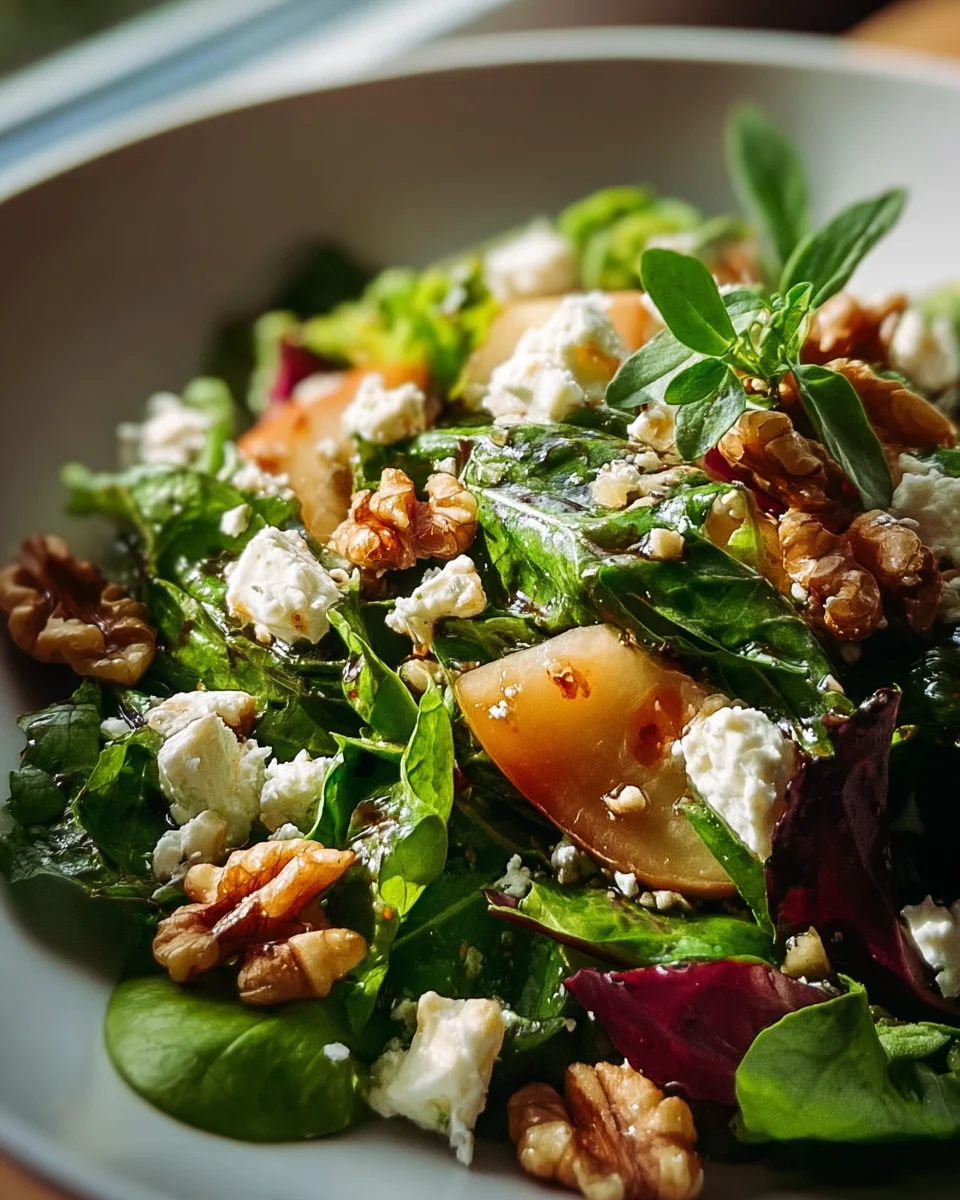 Feldsalat mit Walnüssen & Feta: Dein ultimatives Rezept!