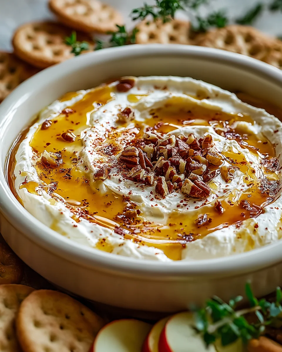 Cremiger Hot Honey Cheese Dip: Schnell & unwiderstehlich!