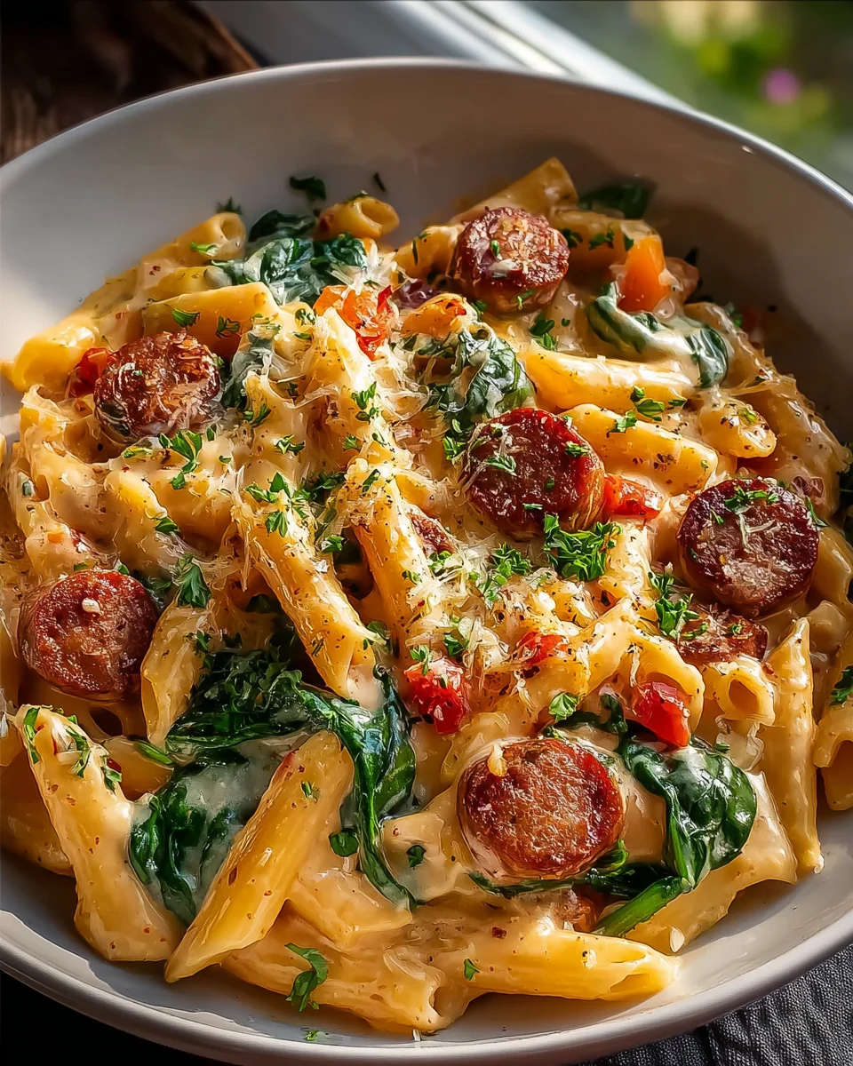 Leckere Cajun Wurst Pasta: Würziges Rezept mit Rindfleisch!