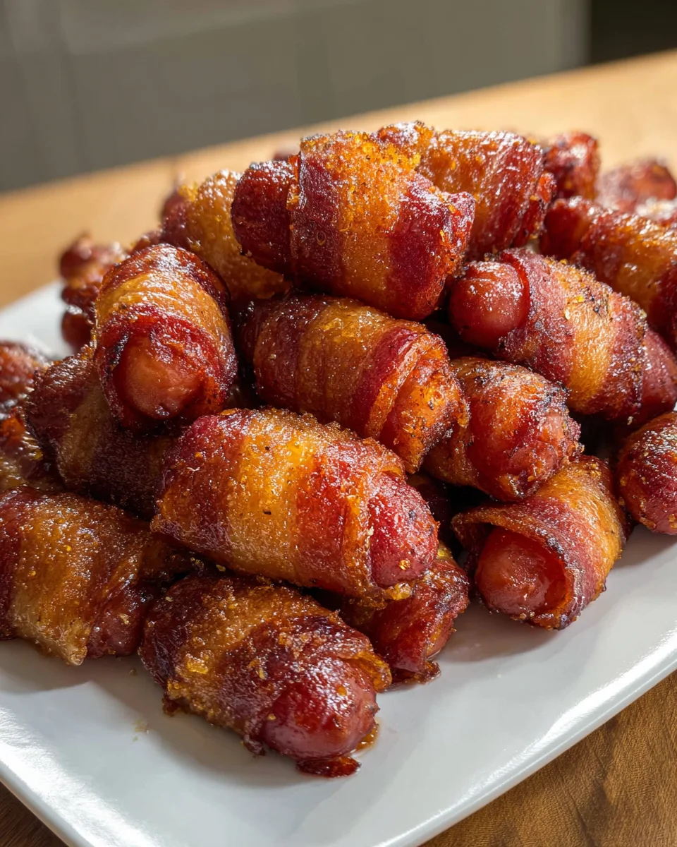 Beef Bacon Wrapped Little Smokies – Würziges Snack-Rezept